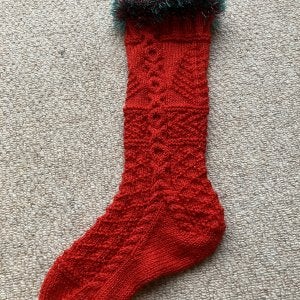 Last Christmas sock of the season.jpeg