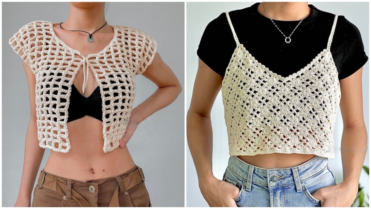 Crochet - Tank and Crop Top Patterns